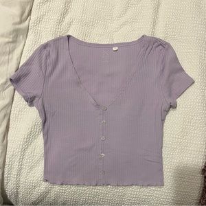 PacSun cropped T-shirt